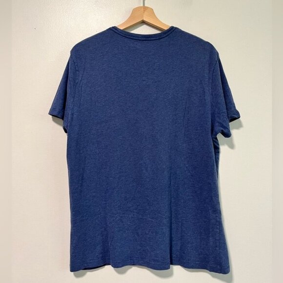 Banana Republic Men’s Soft-Wash Tee Size L Blue Crewneck T-Shirt 100% Cotton - Picture 7 of 11